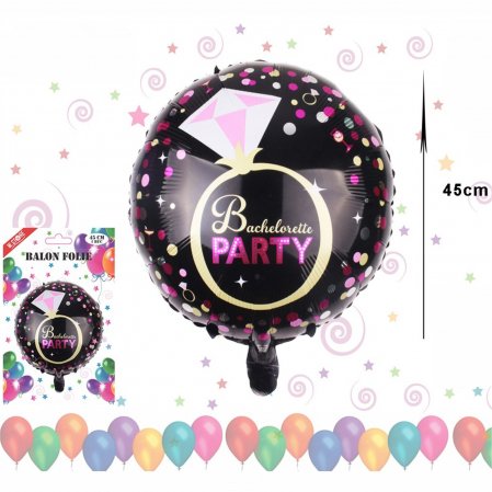 Aranjamente baloane - Balon folie PETRECEREA BURLACITELOR (063905)