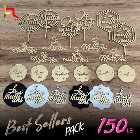 % Promotii - BEST SELLERS PACK - La Multi Ani
