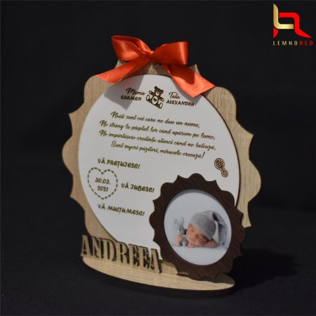 CADOU personalizat pentru nasii de botez [1]