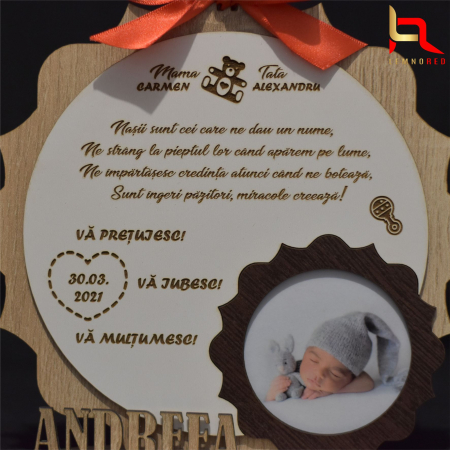 CADOU personalizat pentru nasii de botez [2]