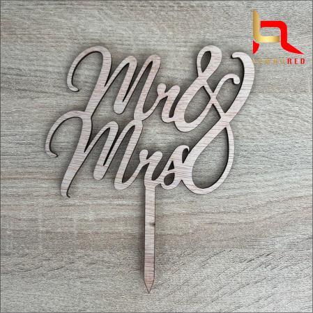 Toppere nunta - Cake topper MR & MRS