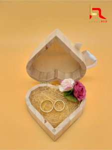 Cutie gravata pentru verighete forma de inima [2]