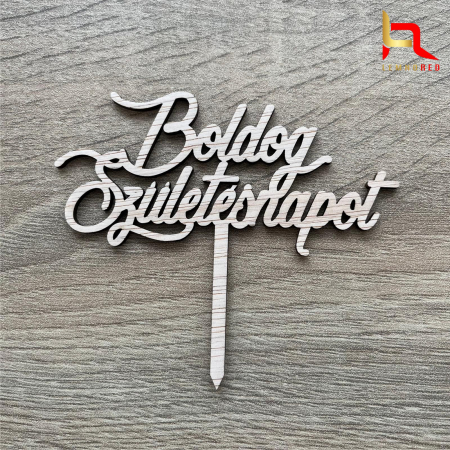 Toppere diverse - Accesoriu tort Boldog Szuletesnapot
