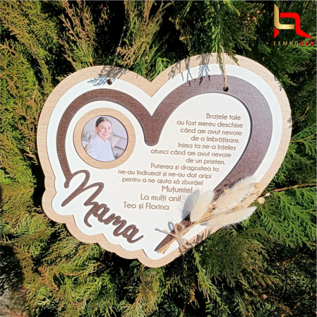 1-8 Martie - Decoratiune pentru perete - cadou MAMA