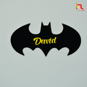 Copii - Decoratiune personalizata nume BATMAN