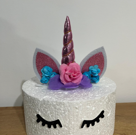 Figurine din rasina/PVC/metal/polistiren - Figurină UNICORN + ochi