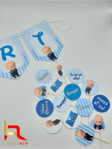 Evenimente speciale - Ghirlanda & propsuri Boss Baby