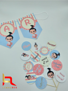 Propsuri si ghirlande - Ghirlanda & propsuri Boss Baby Girl Staci