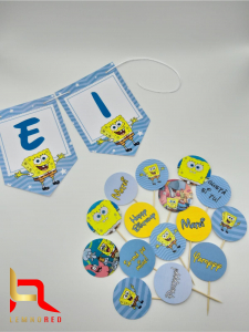 Propsuri si ghirlande - Ghirlanda & propsuri SpongeBob