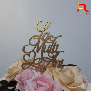 Toppere aniversari - Decoratiune La multi ani (LM8)