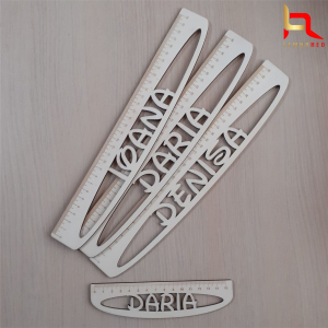 Scoala/Absolvire - Liniar lemn personalizat cu nume