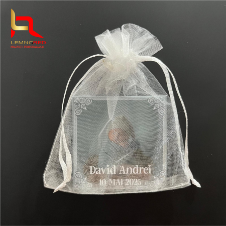 Magnet Frigider Personalizat pentru Botez - Marturie Unică [2]