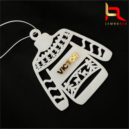 Ornament personalizat pentru brad - PULOVER [1]
