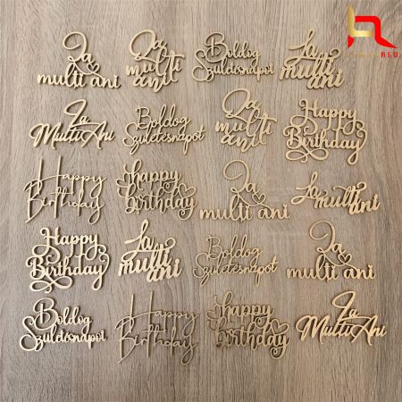 Toppere aniversari - PACHET aplicatii diverse (La multi ani, Happy Birthday, Boldog Szuletesnapot)