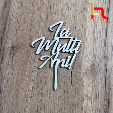 PRODUSUL LUNII - PACHET ✅ Cel mai ieftin topper tort „La multi ani”