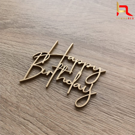 PACHET decoratiune tort Happy Birthday (aplicare laterala) [1]