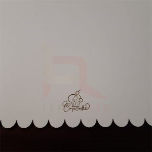 PACHET Platou lemn personalizat pentru tort/prajitura M2 - 10 buc [2]