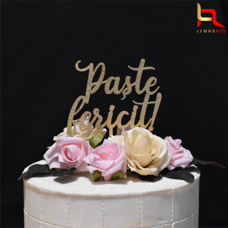 Accesoriu pentru tort Paște Fericit M3 [1]