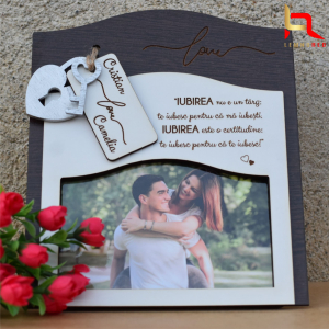Cadou Rama foto personalizata Valentine's Day [1]
