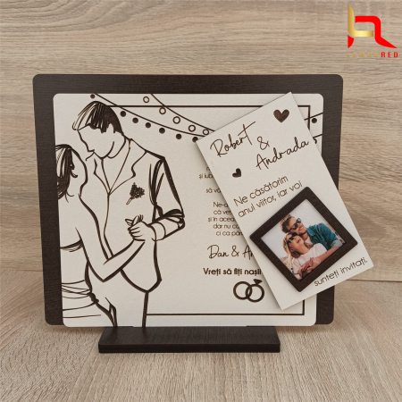 Rama foto personalizata pentru cererea nasilor de cununie [3]