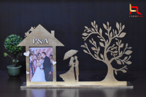 Indragostiti - Rama foto personalizata nunta