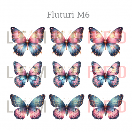 Set 9 fluturi - zeci de modele disponobile [7]