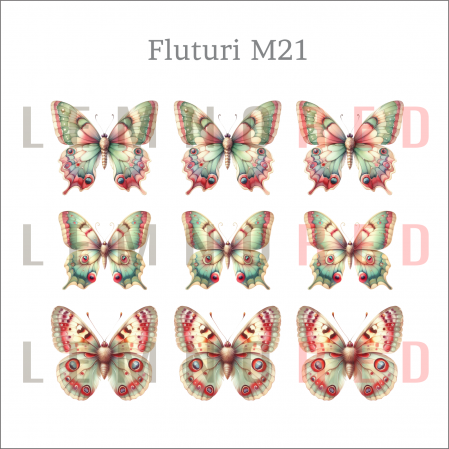 Set 9 fluturi - zeci de modele disponobile [22]