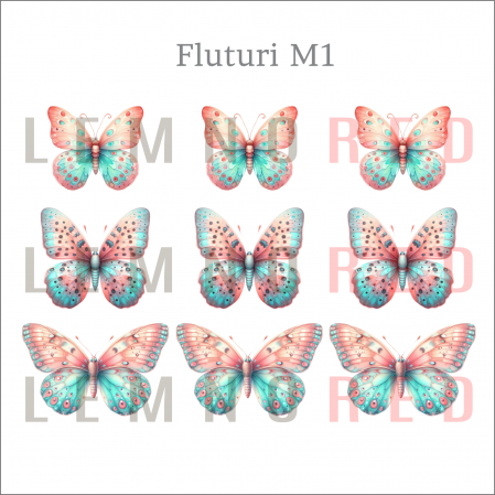Set 9 fluturi - zeci de modele disponobile [2]