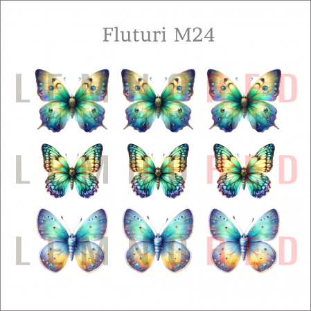 Set 9 fluturi - zeci de modele disponobile [25]