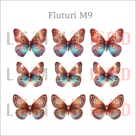 Set 9 fluturi - zeci de modele disponobile [10]