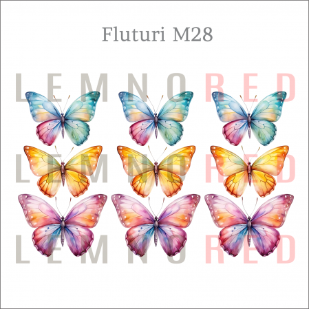 Set 9 fluturi - zeci de modele disponobile [29]