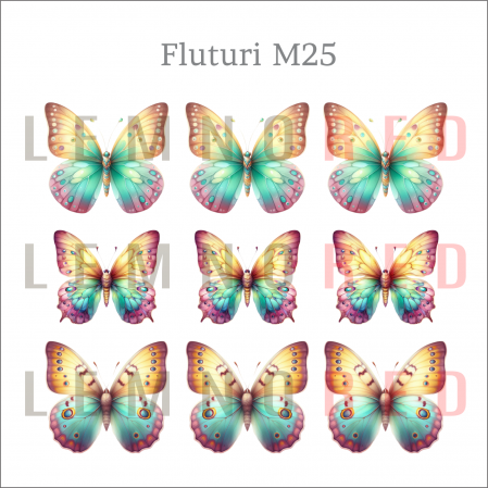 Set 9 fluturi - zeci de modele disponobile [26]