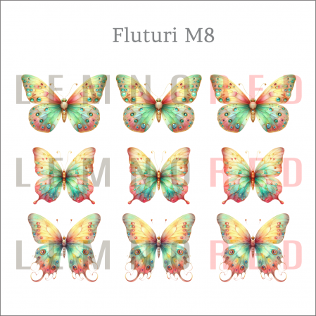 Set 9 fluturi - zeci de modele disponobile [9]