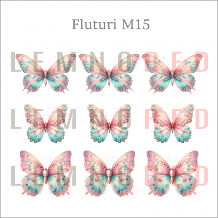 Set 9 fluturi - zeci de modele disponobile [16]