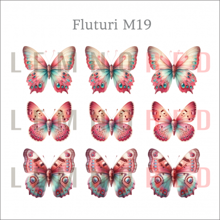 Set 9 fluturi - zeci de modele disponobile [20]