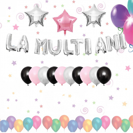 Aranjamente baloane - Set aranjament BALOANE LA MULTI ANI 063611