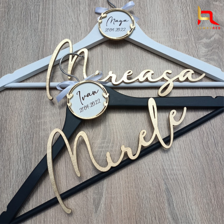 Set umerase personalizate mire/mireasa [1]