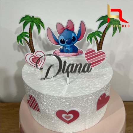 Suite toppere tematice - Suita de toppere baby Stitch
