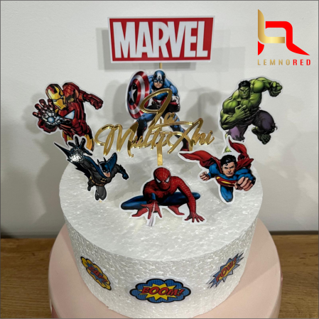 Suita de toppere tort MARVEL [2]