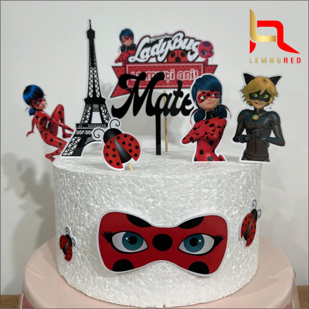 Suite toppere tematice - Suita toppere MIRACULOUS (ladybug)