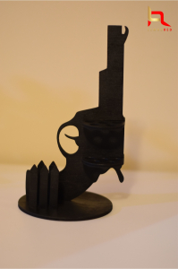 Suport BLACK-GUN pentru pixuri, notes, stick [2]