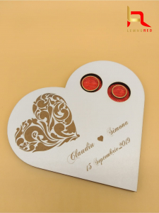 Cutii verighete - Suport cutie verighete extremly love