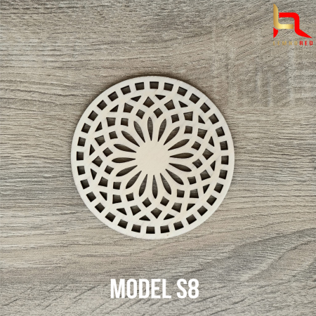 Suport din lemn pentru pahare (set 6 buc) [7]