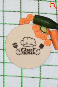 Tocatoare si ustensile - Tocator personalizat gravat - Chef