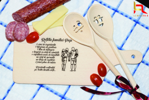 Tocatoare si ustensile - Tocator personalizat pentru familie
