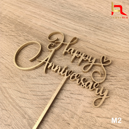 Toppere nunta - Topper Happy Anniversary