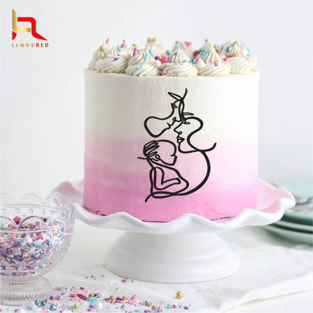 Toppere si ornamente tort - Topper lateral tort - FAMILY