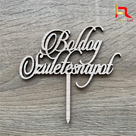 Toppere diverse - Decor tort Boldog Szuletesnapot