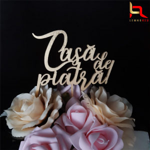 Topper tort "Casa de piatra!" [1]