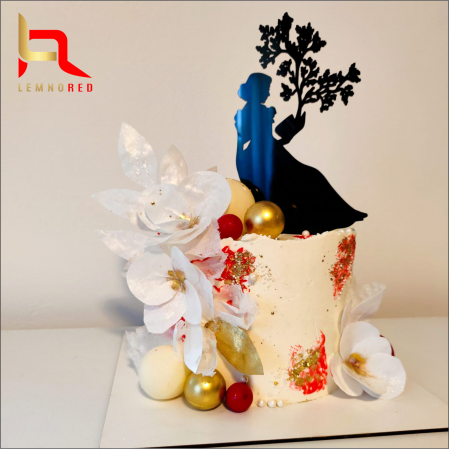 Toppere aniversari - Topper tort "Cititul inseamna crestere"